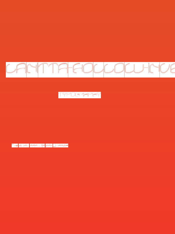 lanitta-Hollow-Inverse Poster