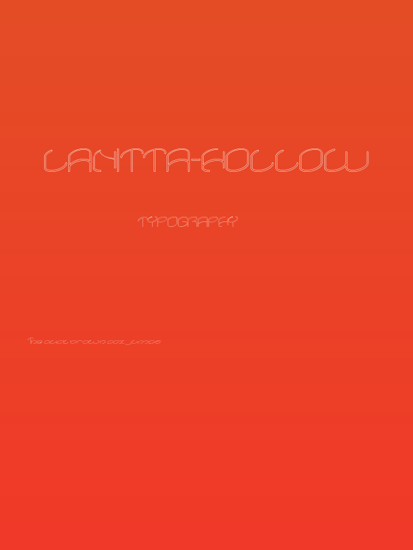 lanitta-Hollow Poster