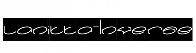 lanitta-Inverse  Frei Schriftart Herunterladen