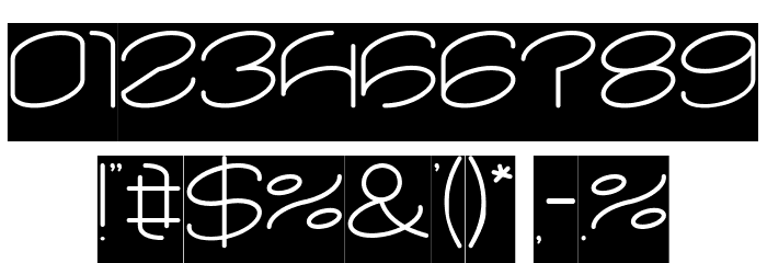 lanitta-Inverse Font OTHER CHARS