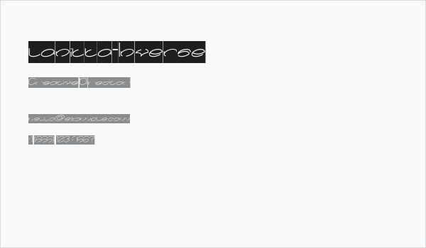 lanitta-Inverse Business Card