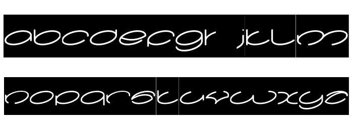 lanitta-Inverse Font LOWERCASE