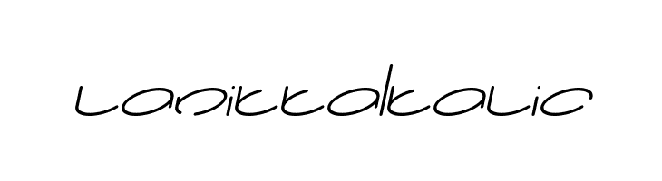 lanitta Italic  フリーフォントのダウンロード