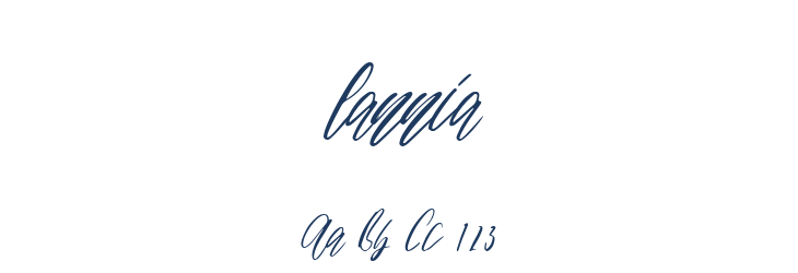 lannia Font Preview