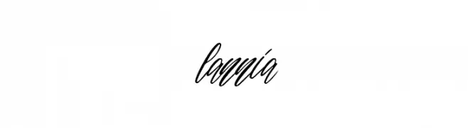 lannia  免费字体下载