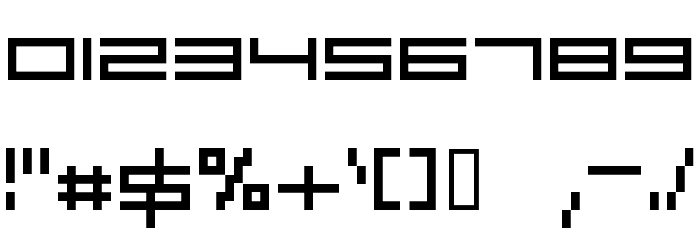 large9 Normal Шрифта ДРУГИЕ символов