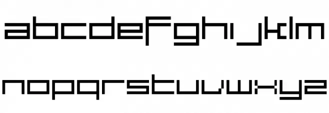 large9 Normal Schriftart Groß
