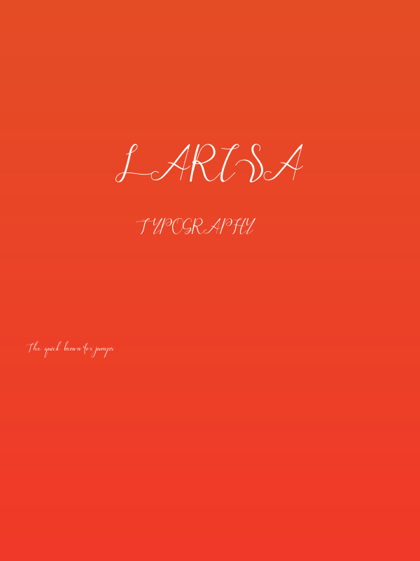 larisa Poster
