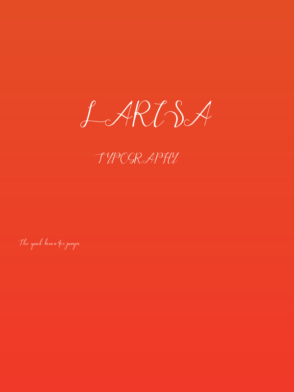 larisa Poster