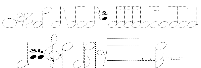 lasolsi_figuras Font LOWERCASE