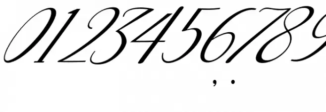 lastnight Font OTHER CHARS