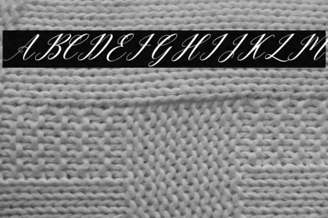 lastnight Font examples