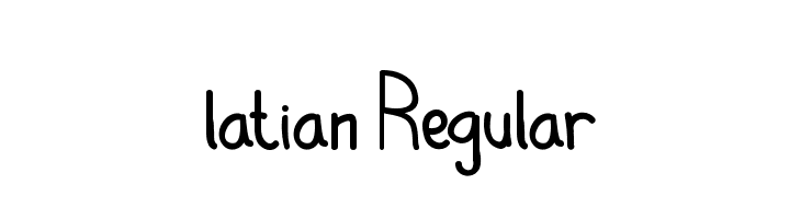 latian Regular  لخطوط تنزيل