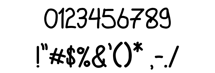 latian Regular Font OTHER CHARS