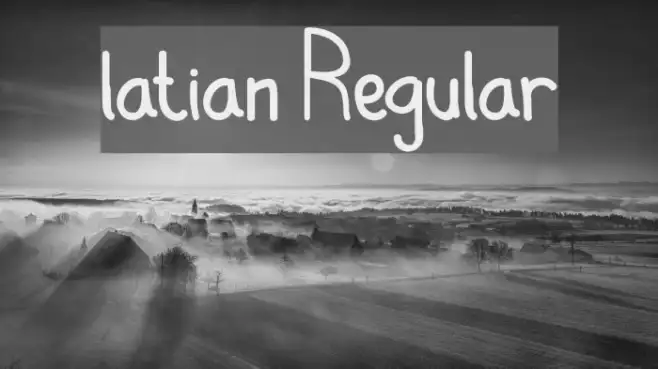 latian Regular Example 2