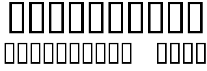 launchpad Font OTHER CHARS