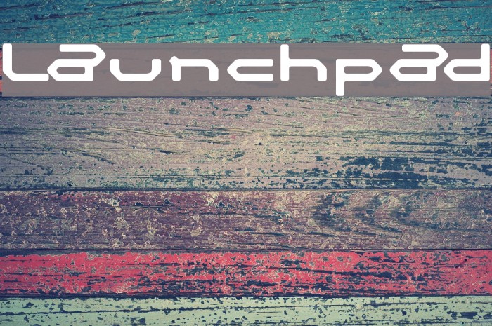 launchpad Font examples