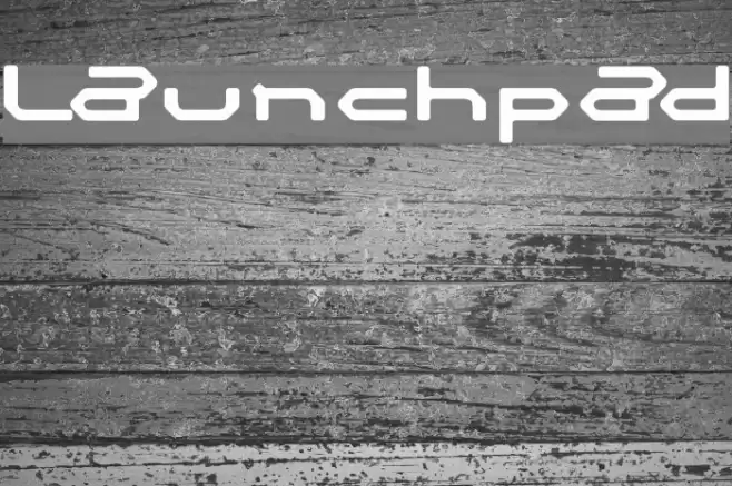 launchpad Font examples