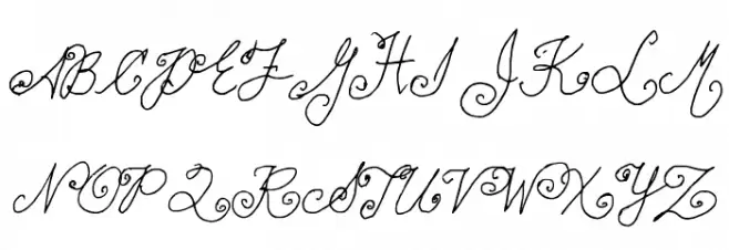 lauralinda Font UPPERCASE
