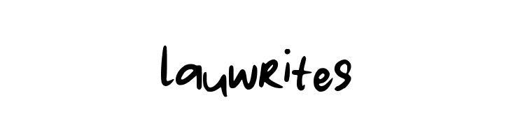 lauwrites  नि: शुल्क फ़ॉन्ट्स डाउनलोड