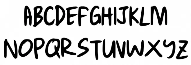 lauwrites Schriftart Groß