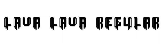 lava lava Regular  Frei Schriftart Herunterladen