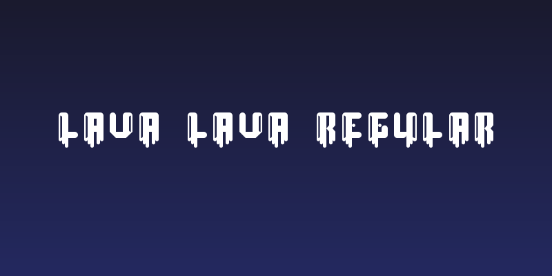 lava lava Regular Social Header