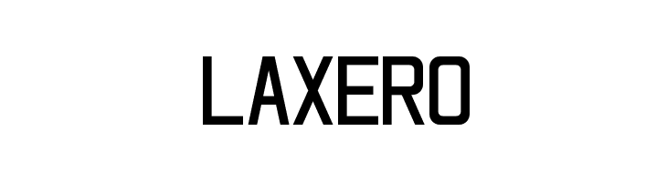 laxero  Free Fonts Download