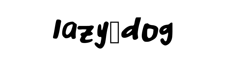 lazy_dog  नि: शुल्क फ़ॉन्ट्स डाउनलोड