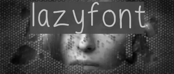 lazyfont Font examples