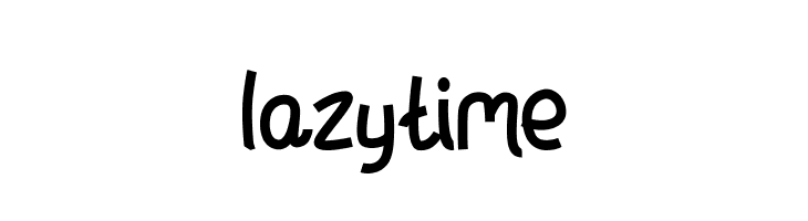 lazytime  Frei Schriftart Herunterladen