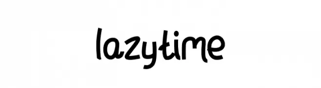 lazytime  Fuentes Gratis Descargar
