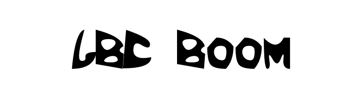 LBC Boom  フリーフォントのダウンロード