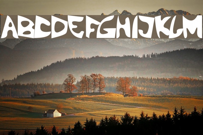 LBC Boom Font examples