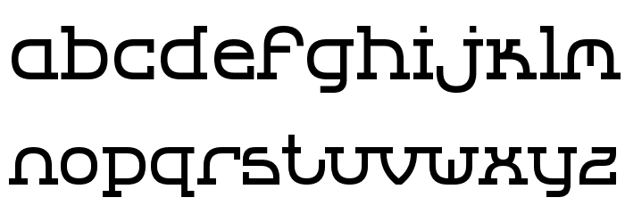 LBC Cool 2 Font LOWERCASE