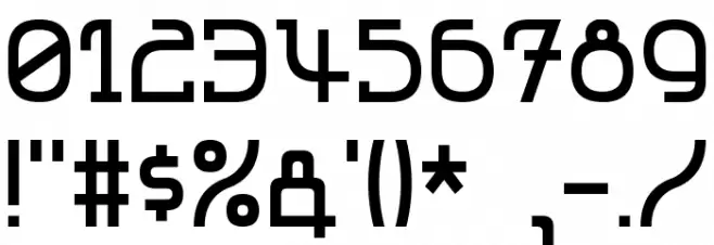 LBC Cool フォント その他の文字