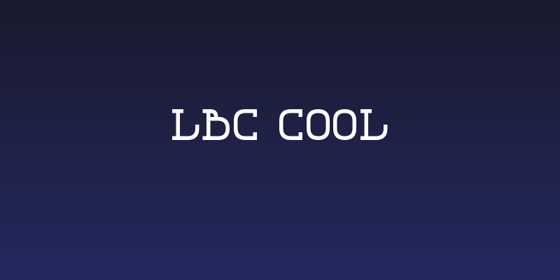 LBC Cool Social Header
