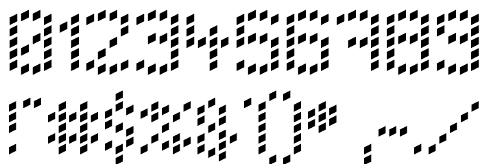 LBC Dots Font OTHER CHARS