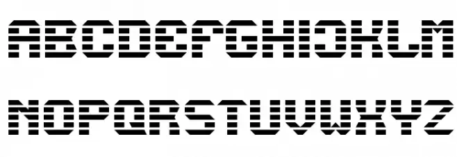 LBC Starlight 字体 大写