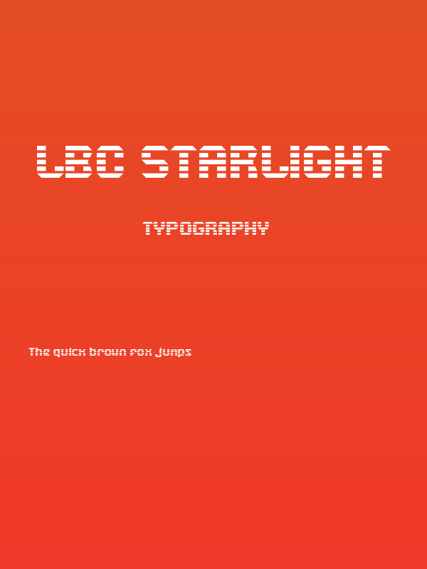 LBC Starlight Poster