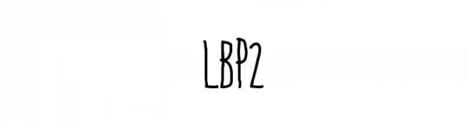 LBP2  Fuentes Gratis Descargar