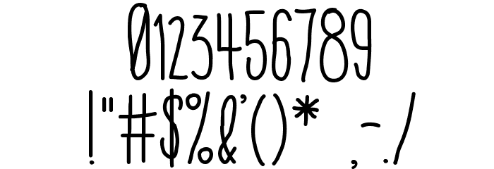 LBP2 Font OTHER CHARS