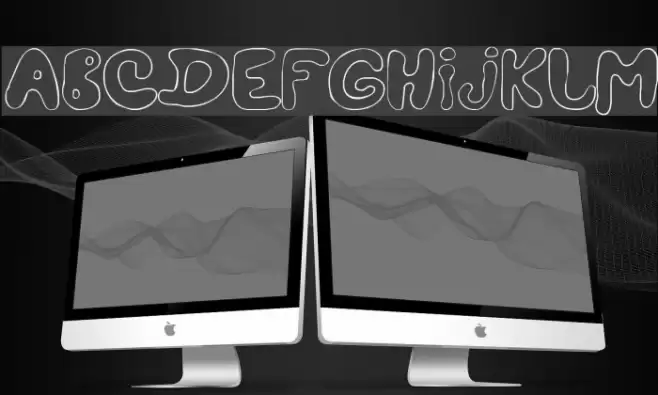 LC Blowzy Font examples