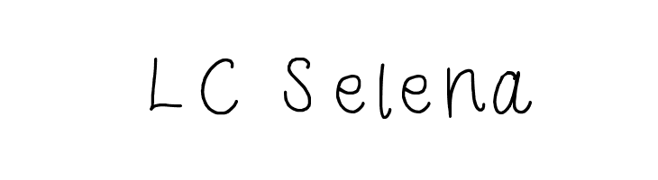 LC Selena Font