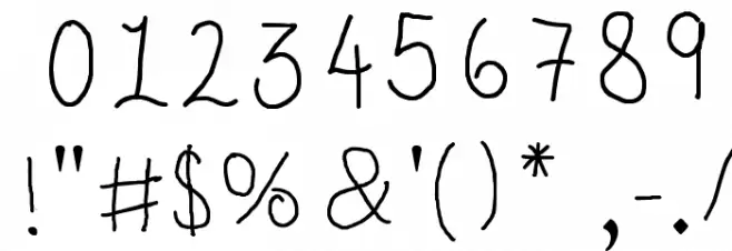 LC Selena Font OTHER CHARS