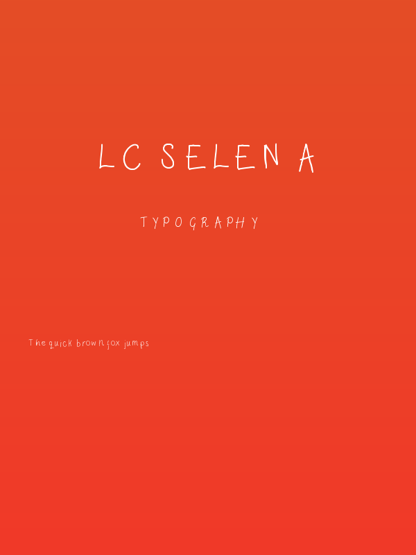 LC Selena Poster