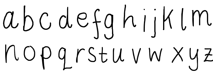 LC Selena Font LOWERCASE