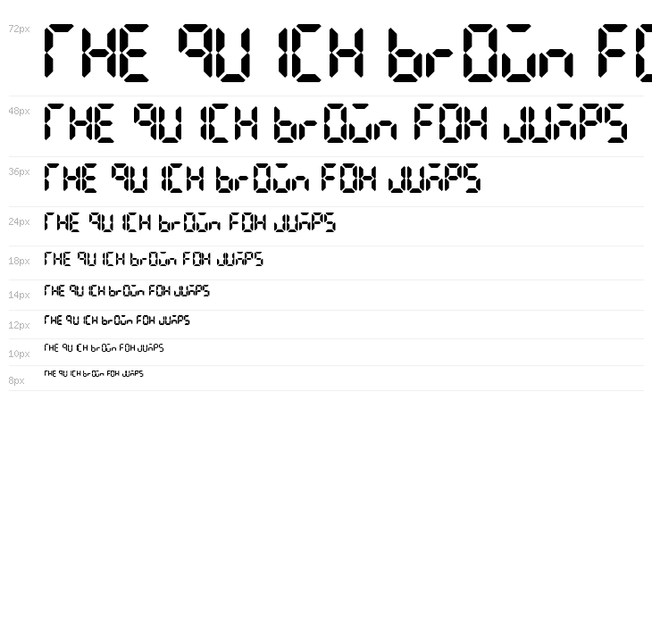 LCD AT&T Phone Time/Date Waterfall