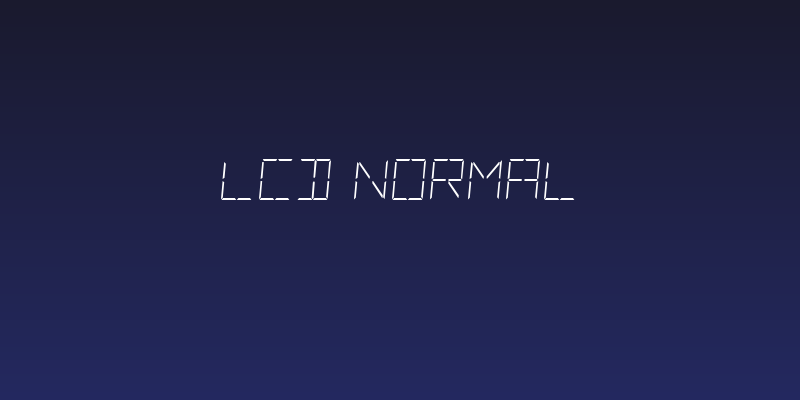 LCD Normal Social Header