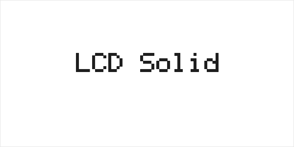 LCD Solid Logo